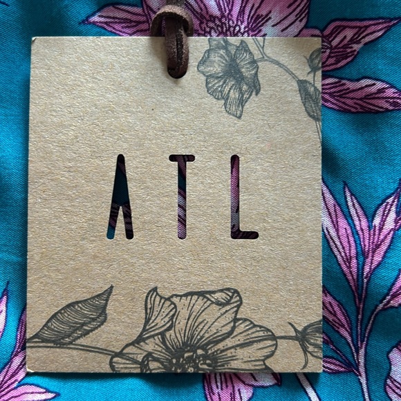 Anthropologie Able the Label elastic waist skirt in the most beautiful colors. S - Picture 7 of 7